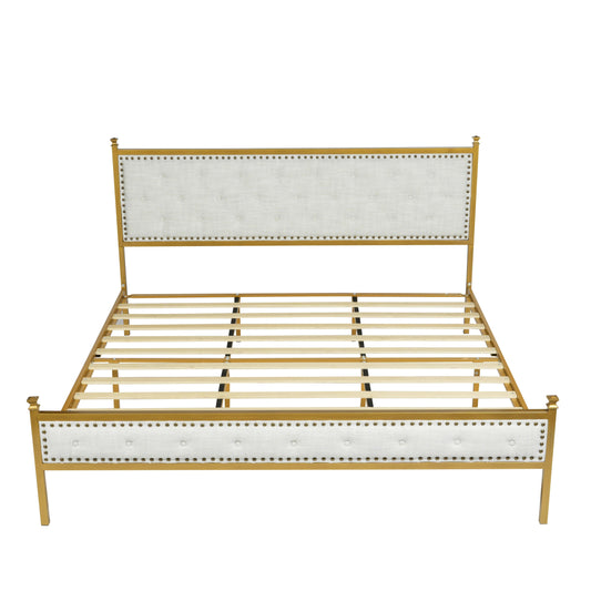 Veleda King Beige Beds