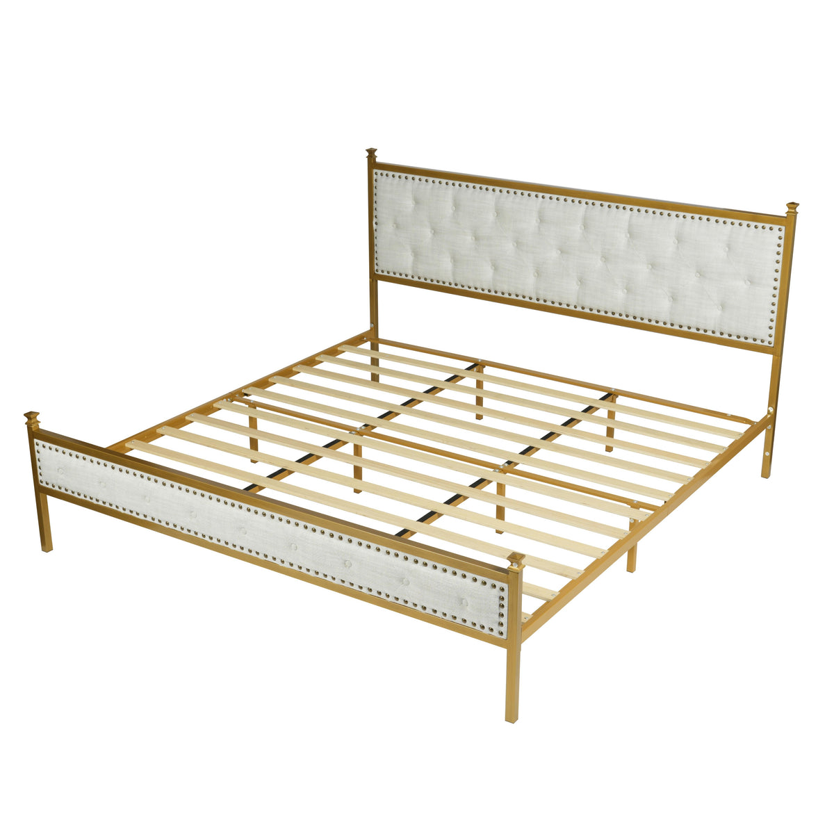 Veleda King Beige Beds