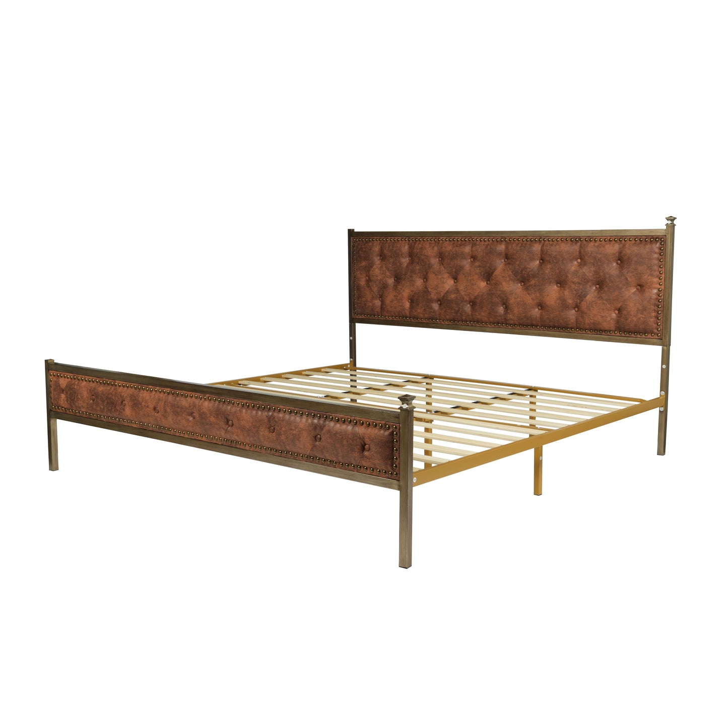Veleda King Suede Beds