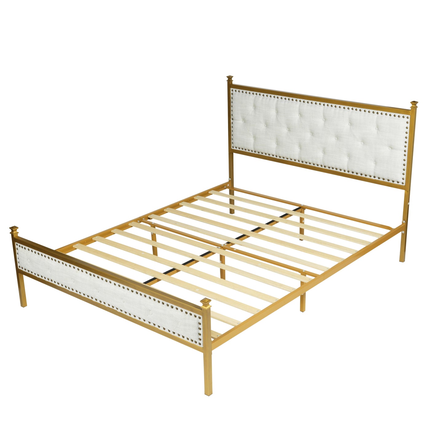 Veleda Queen Beige Beds