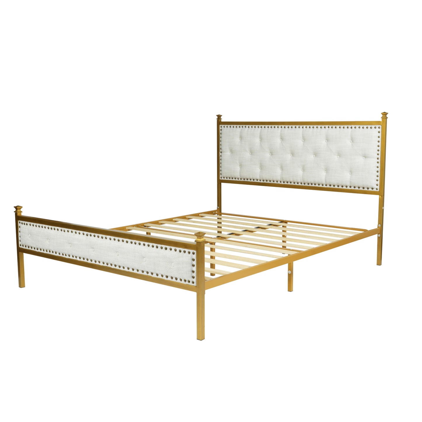 Veleda Queen Beige Beds