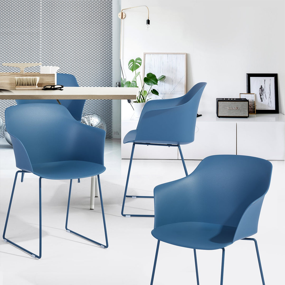 Viy Blue Dining Chairs