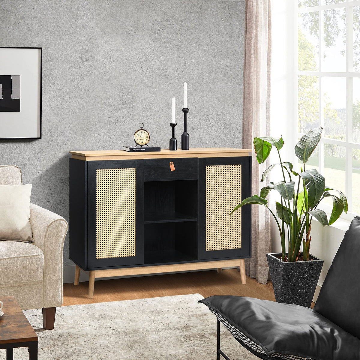 Wakuri Rattan Sideboard