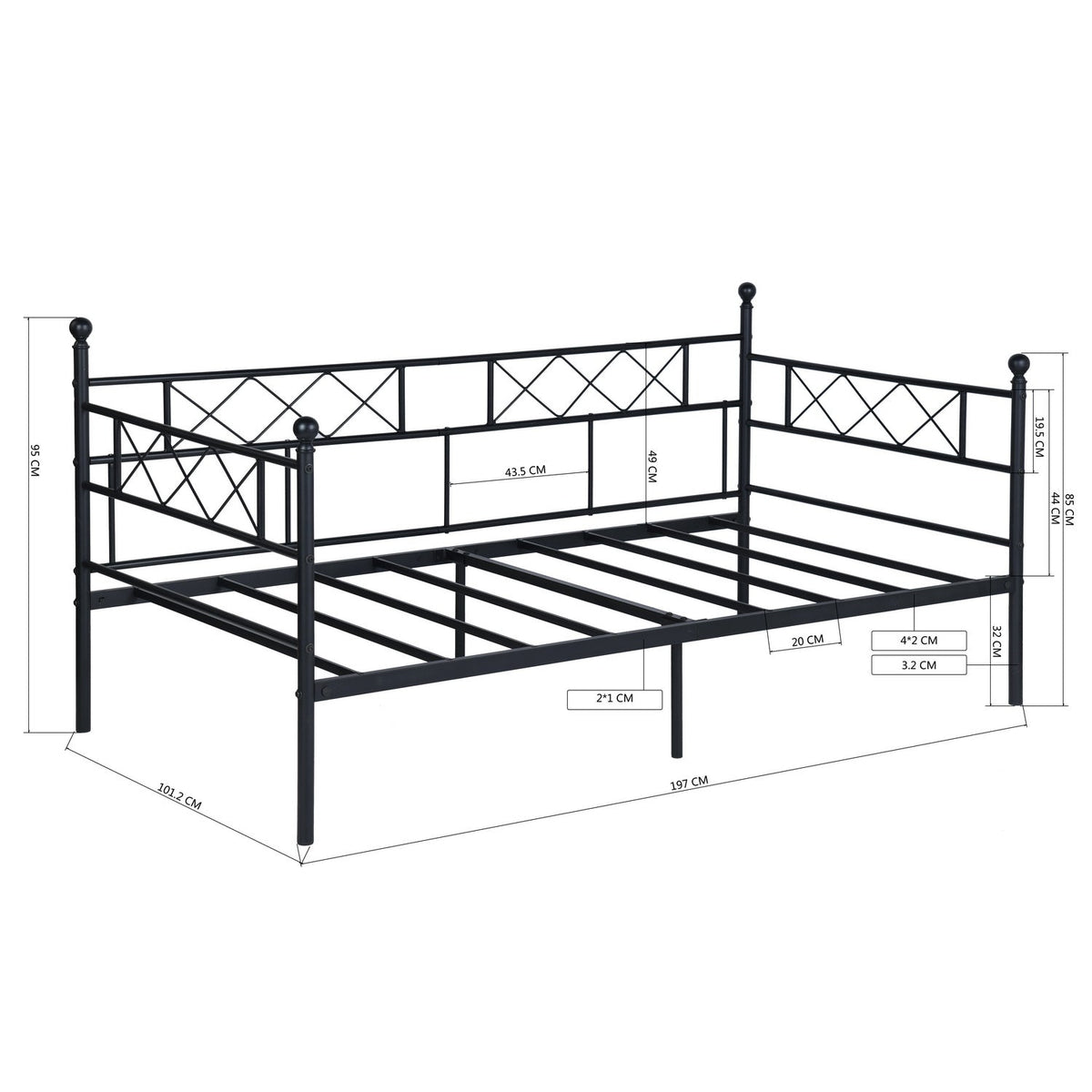 Wave Twin Daybeds