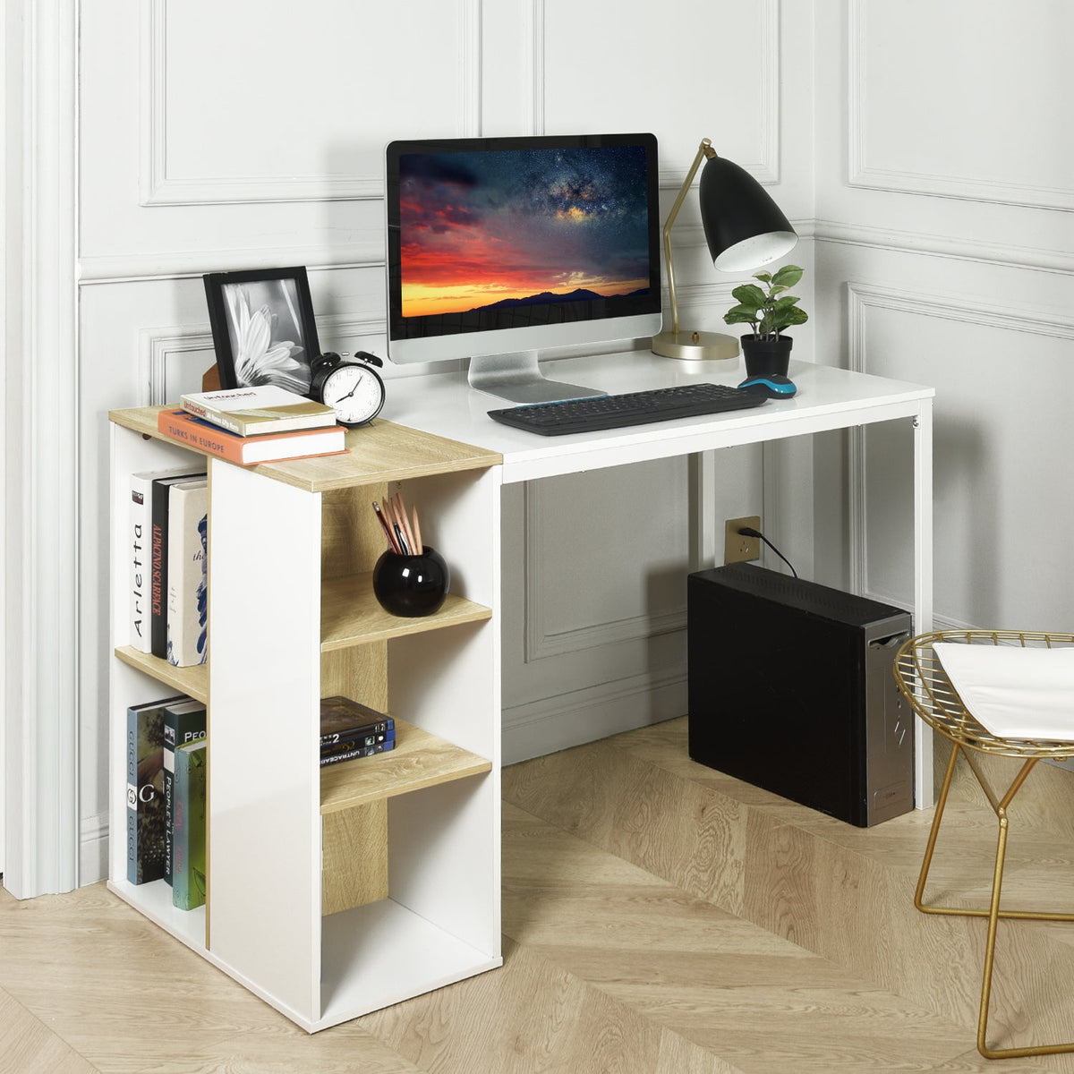 Weeks White&Oak Desks