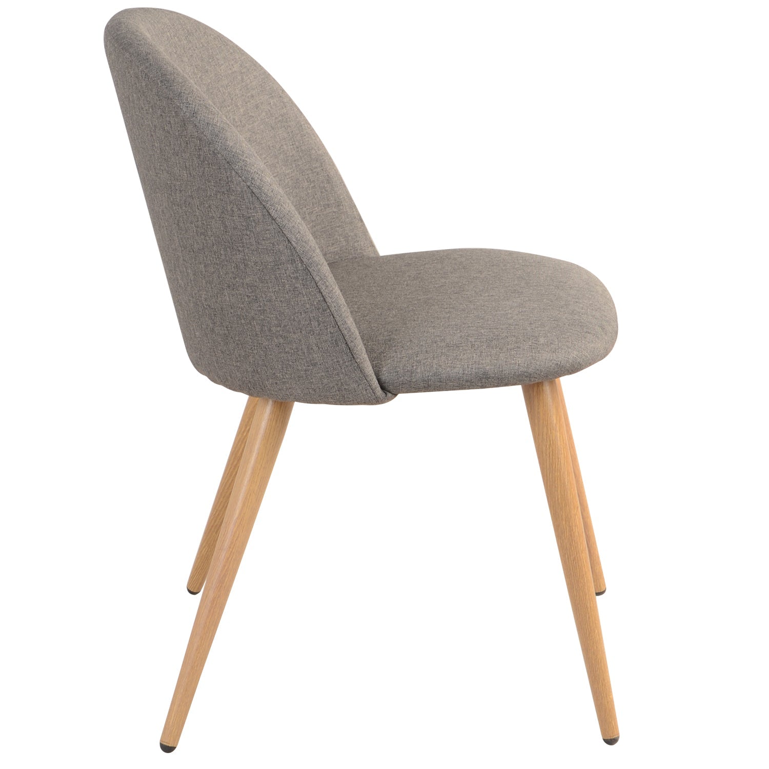 Zomba Fabric Grey Dining Chairs