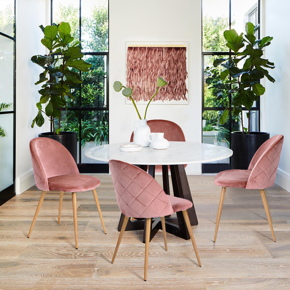 ZOMBA VELVET ROSE OAK LEG 2PCS NL (Copy)